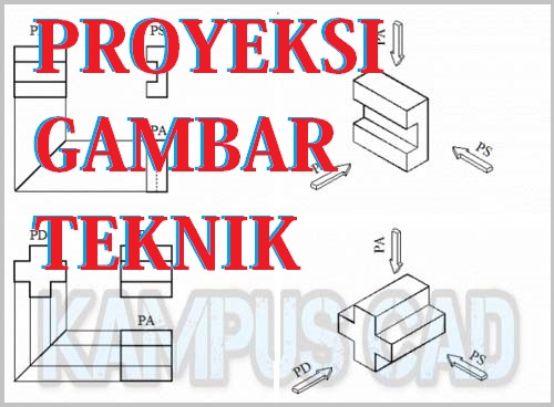 YUK MENGENAL PROYEKSI GAMBAR TEKNIK