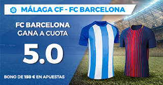 Paston Megacuota LaLiga Santander: Málaga vs Barcelona 10 marzo Paston Megacuota LaLiga Santander: Málaga vs Barcelona 10 marzo