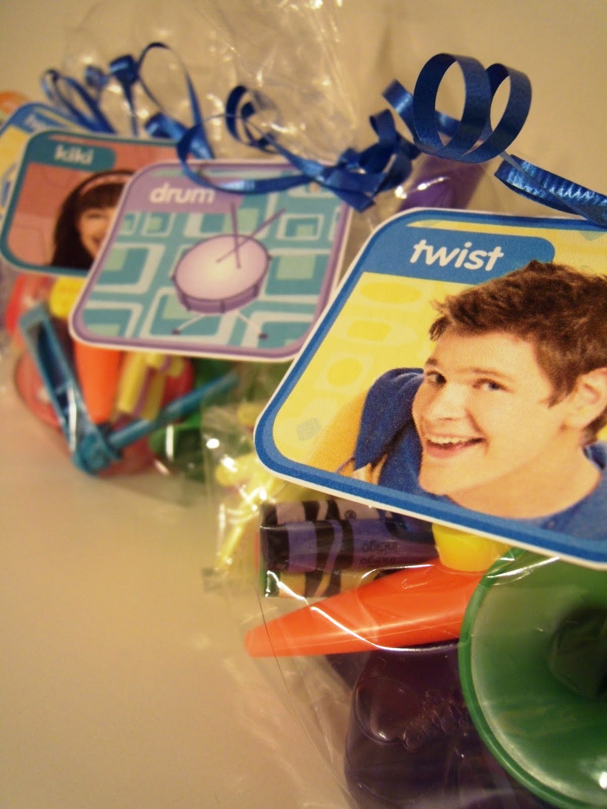 My Own Road Fresh Beat Band Birthday Goody Bags and Giveaways