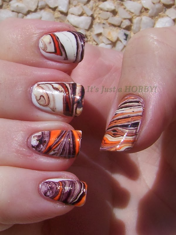 It's Just a HOBBY!: More Halloween Water Marbling