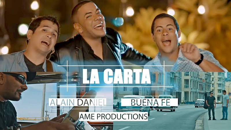 Alain Daniel & Buena Fe - ¨La Carta¨ (versión Salsa) - Videoclip - Director: Amed Medinilla. Portal Del Vídeo Clip Cubano Alain Daniel & Buena Fe - ¨La Carta¨ (versión Salsa) - Videoclip - Director: Amed Medinilla. Portal Del Vídeo Clip Cubano