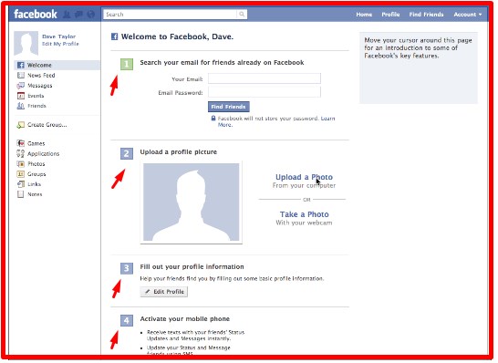 facebook sign up gmail account