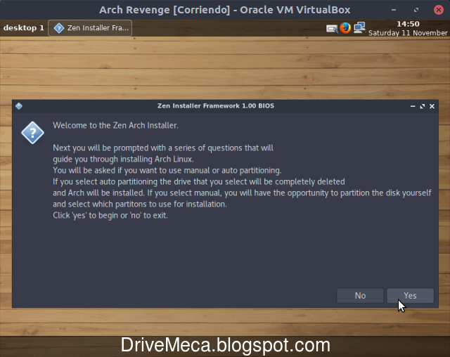 Ya conectados, comenzamos instalacion con el asistente Ya conectados, comenzamos instalacion con el asistente