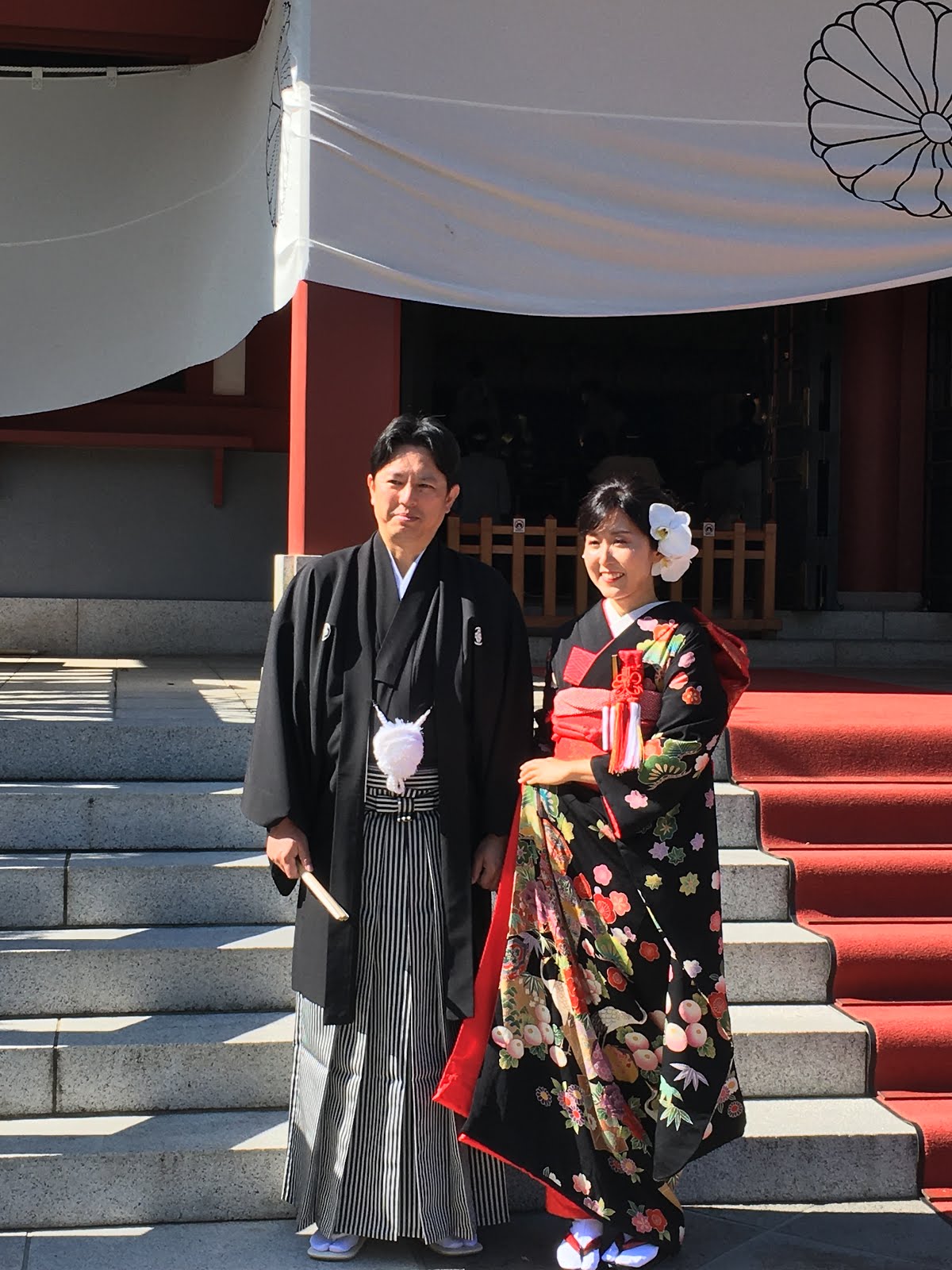 赤坂山王さん日枝神社で娘の挙式