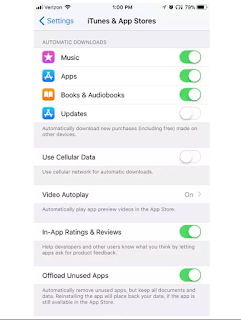 iphone iOS 11 automatic update settings iphone iOS 11 automatic update settings