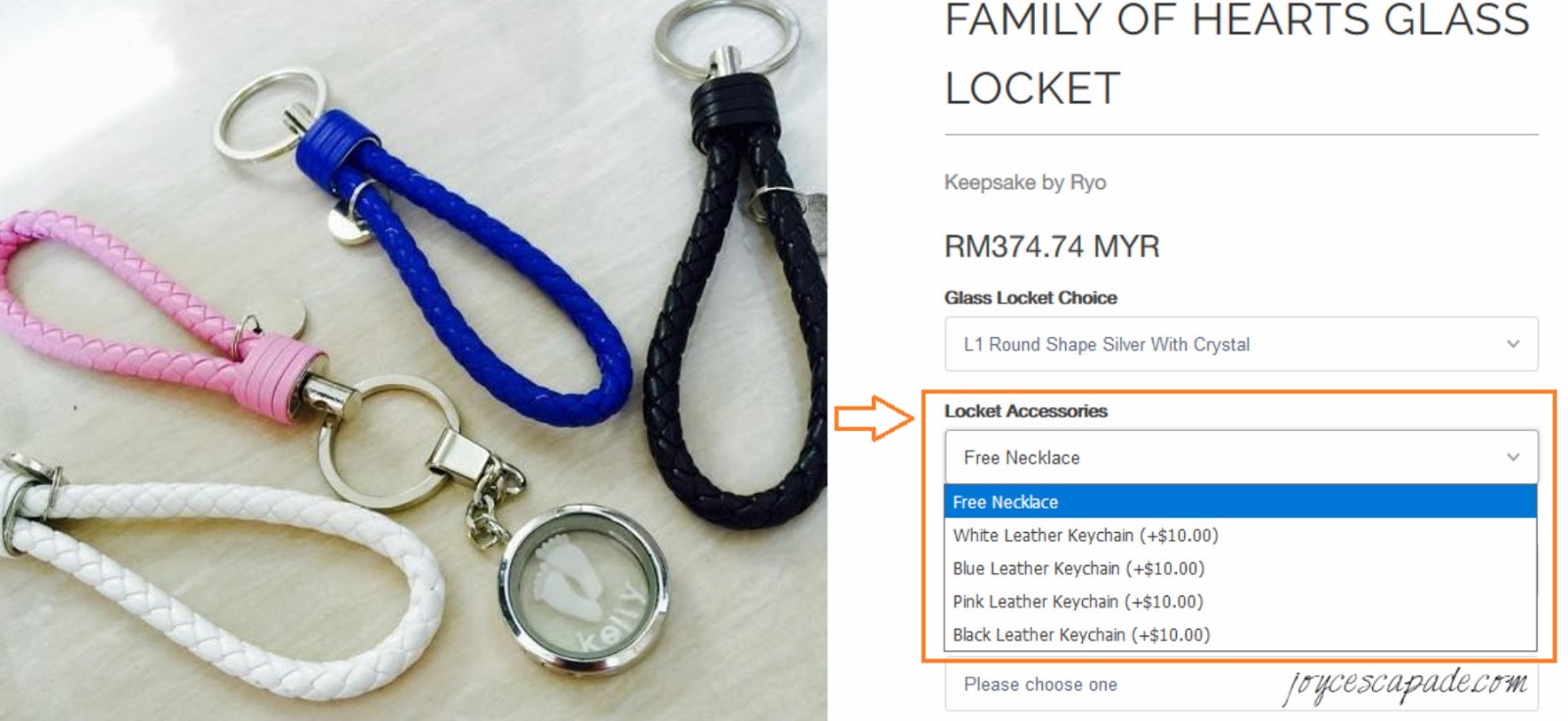 My breastmilk keepsake jewelry crafted by Keepsake by Ryo, Singapore