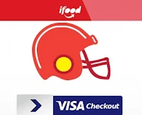 Promoção Visa Checkout e iFood no Super Bowl LI visa.com.br/iFood