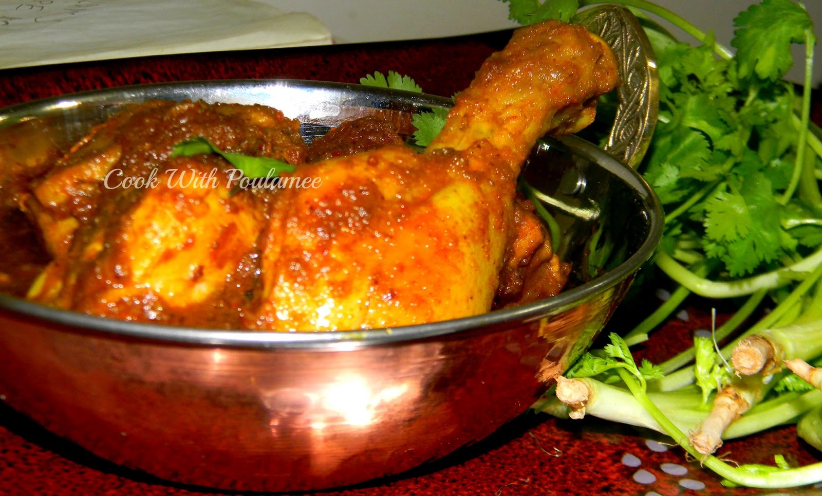 Cook With Poulamee MAlvani Chicken a Goan Recipe
