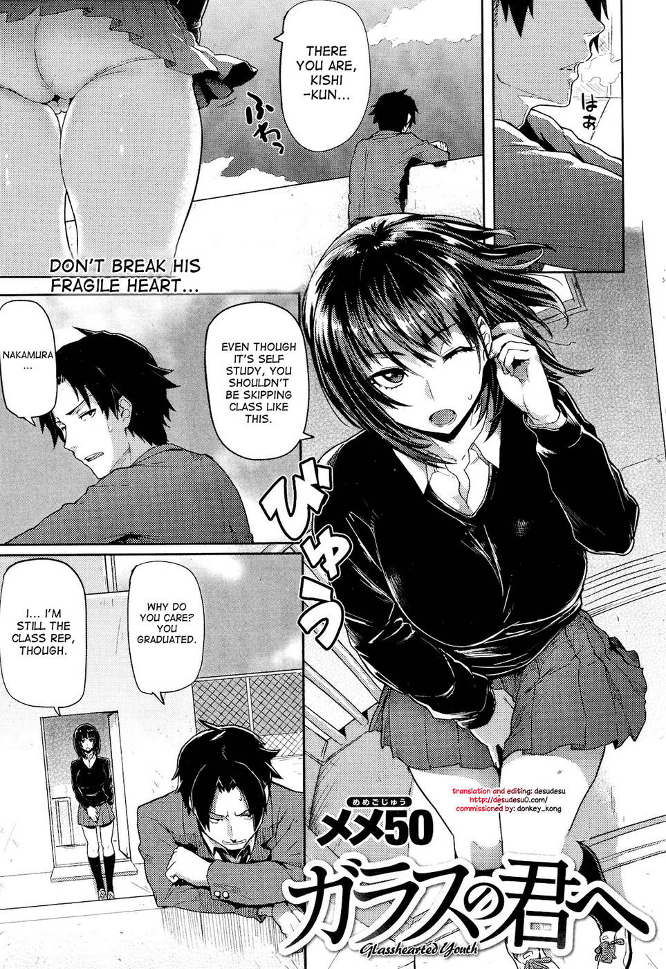 Hentai Manga Comic-Glasshearted Youth-Read-1