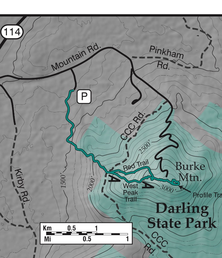 Katie Wanders Hiking Burke Mountain East Burke, Vermont