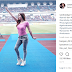 GALERI FOTO - Pura-pura Jadi Mandor Renovasi Stadion Utama Gelora Bung Karno, Sandra Olga Bikin Mata Melek-Adem