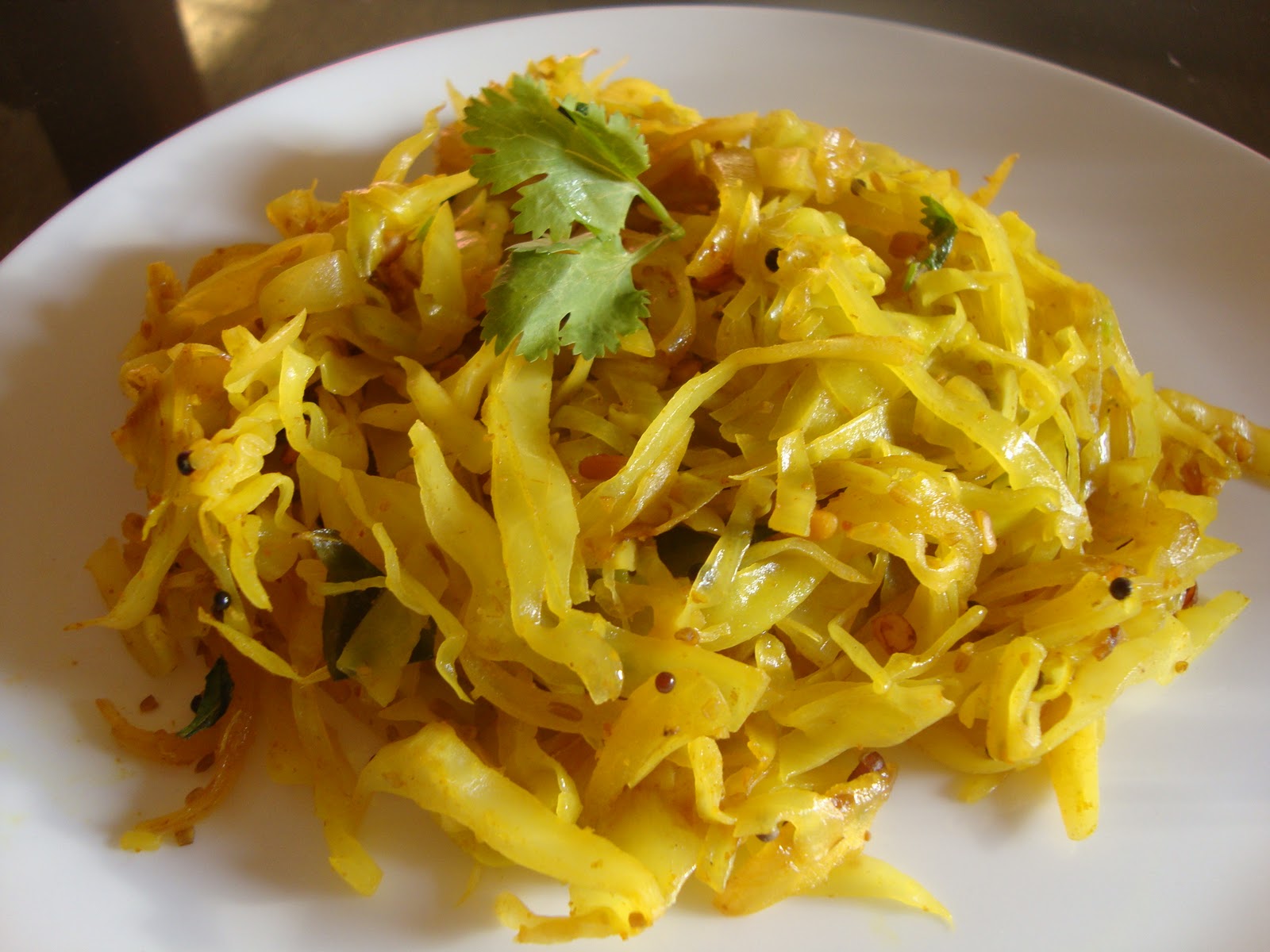 Cooking Delights Cabbage curry