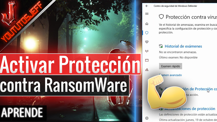 Activar Protección contra RansomWare en Windows 10 Fall Creators Update