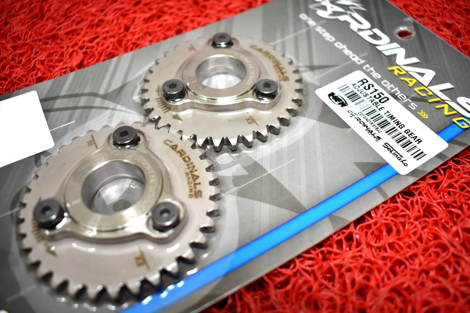 CARDINALS ADJUSTABLE TIMING GEAR HONDA RS150 / WINNER 150 / SONIC 150 / SUPRA GTR 150 PALEX