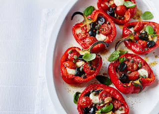 Tomatoes and their sometimes Mediterranean Influence Sicilianbakedredpeppers