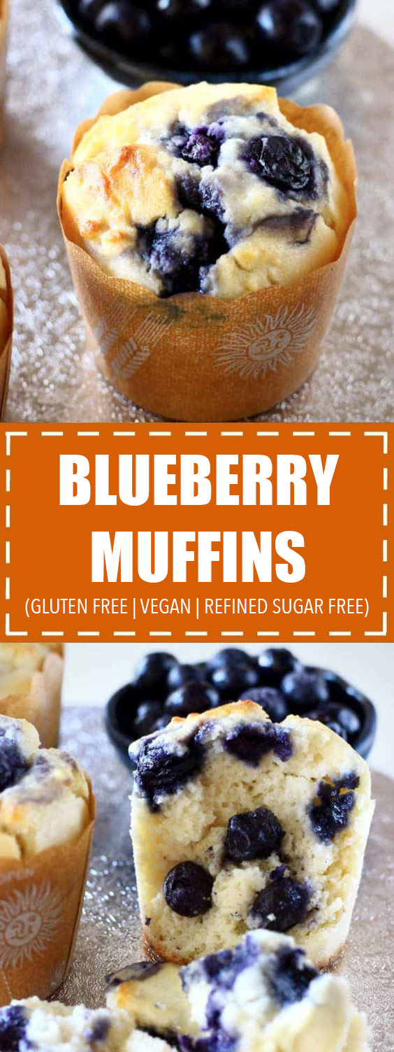 Gluten-Free Vegan Blueberry Muffins Gluten-Free Vegan Blueberry Muffins