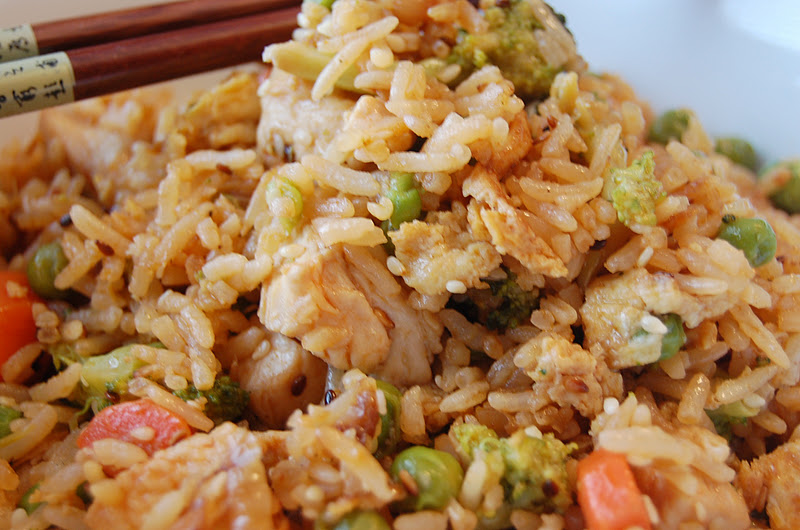 PromiseMe2....and A Lot About Food! GingerChicken Vegetable Fried Rice