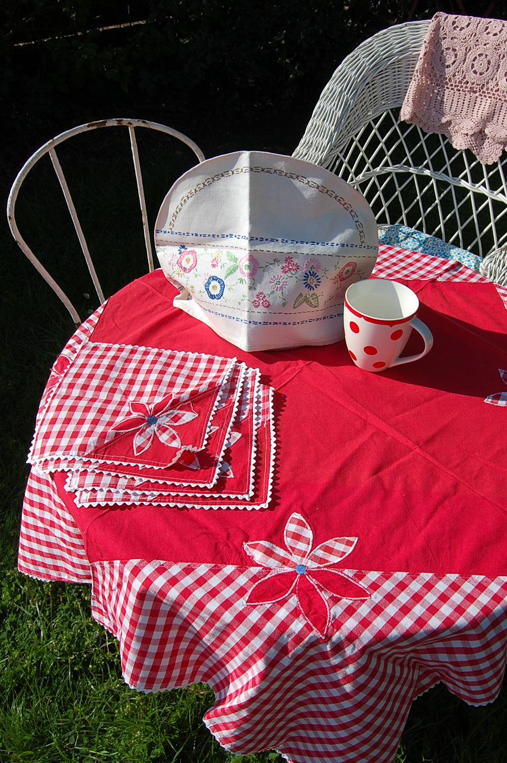 tea for two in the summer garden