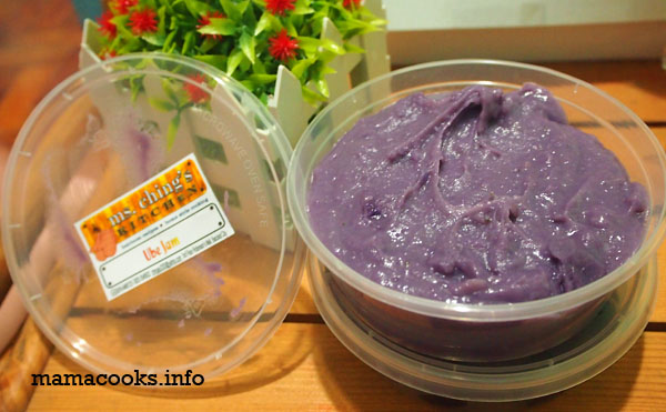 Ms. Ching's Kitchen - ube halaya