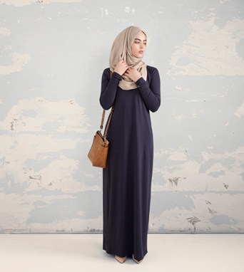 Hijab Dengan Maxi Dress