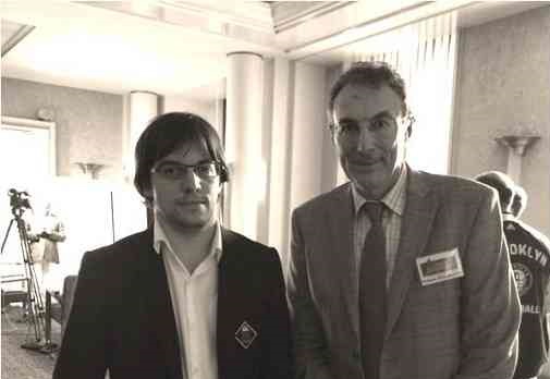 Maxime Vachier-Lagrave et Philippe Dornbusch - Photo © Chess & Strategy