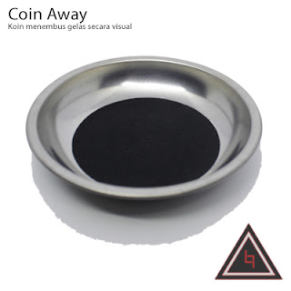 Jual alat sulap coin away menembus gelas Jual alat sulap coin away menembus gelas