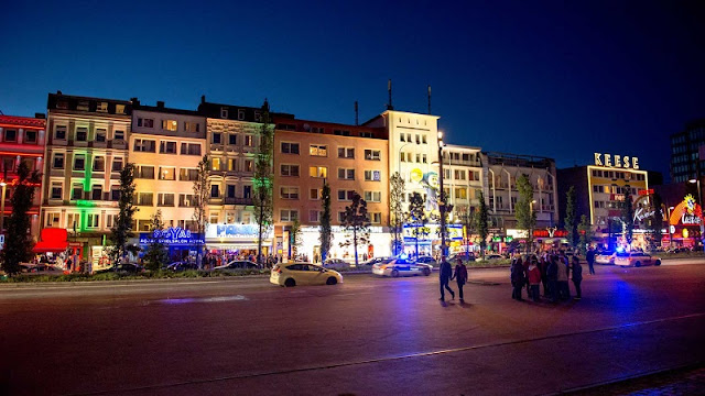 Bairro de St. Pauli em Hamburgo Bairro de St. Pauli em Hamburgo