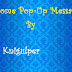Create Pop-Up Welcome Message for Blogger Visitors