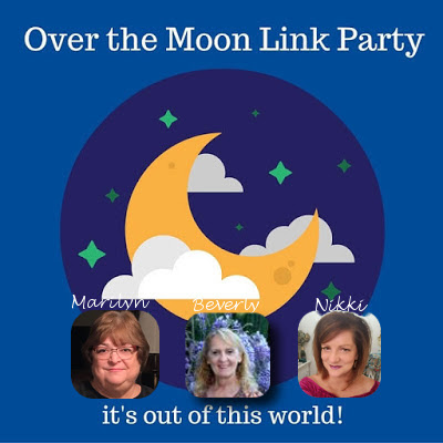 Over The Moon Linky Party Logo