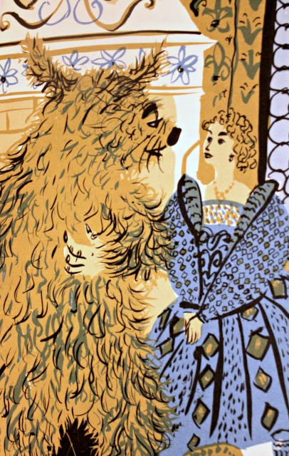 "Beauty and the Beast" from Favorite Fairy Tales Told in France, retold from Charles Perrault and other French storytellers by Virginia Haviland, illustrated by Roger Duvoisin. Little, Brown and Company, 1959.
