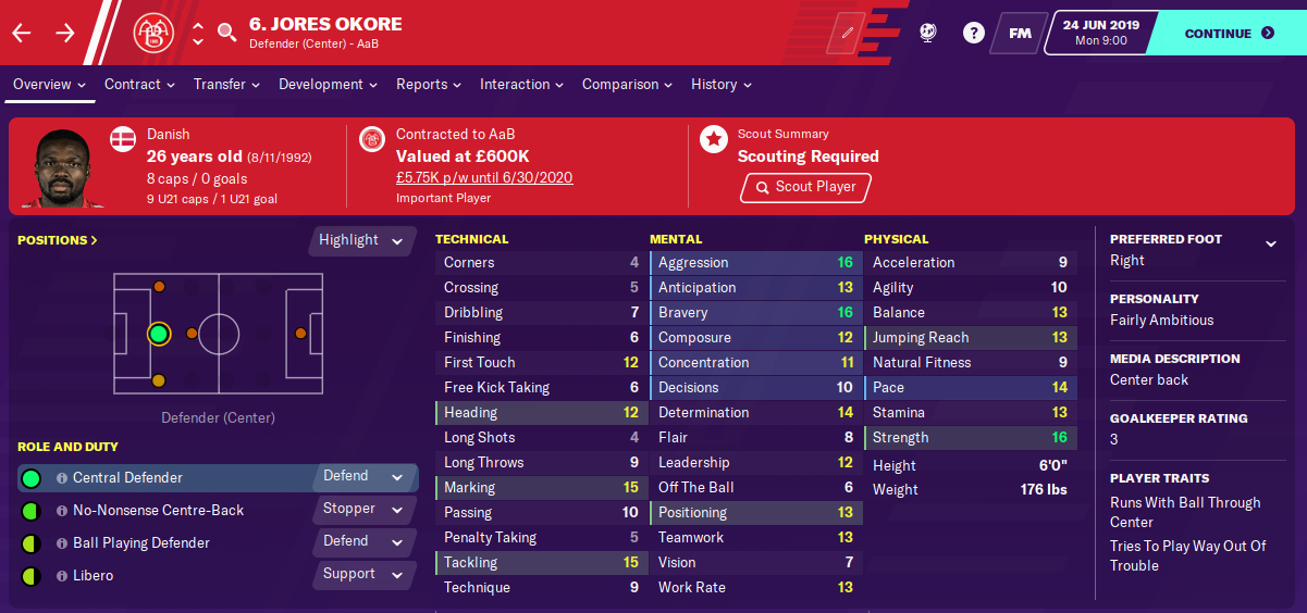 FM20 Jores Okore FM20 Jores Okore
