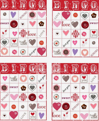Valentine's Day Bingo Cards For Kids 7