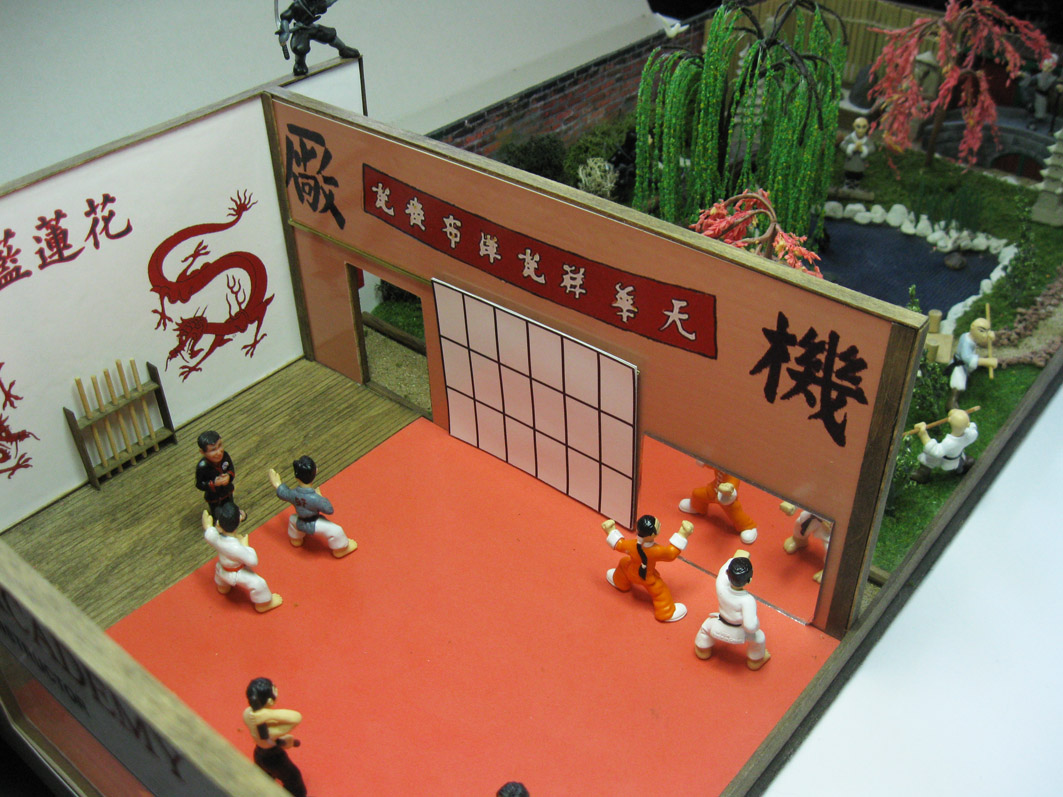 themes 43 Diorama Martial art Dojo / Zen Garden