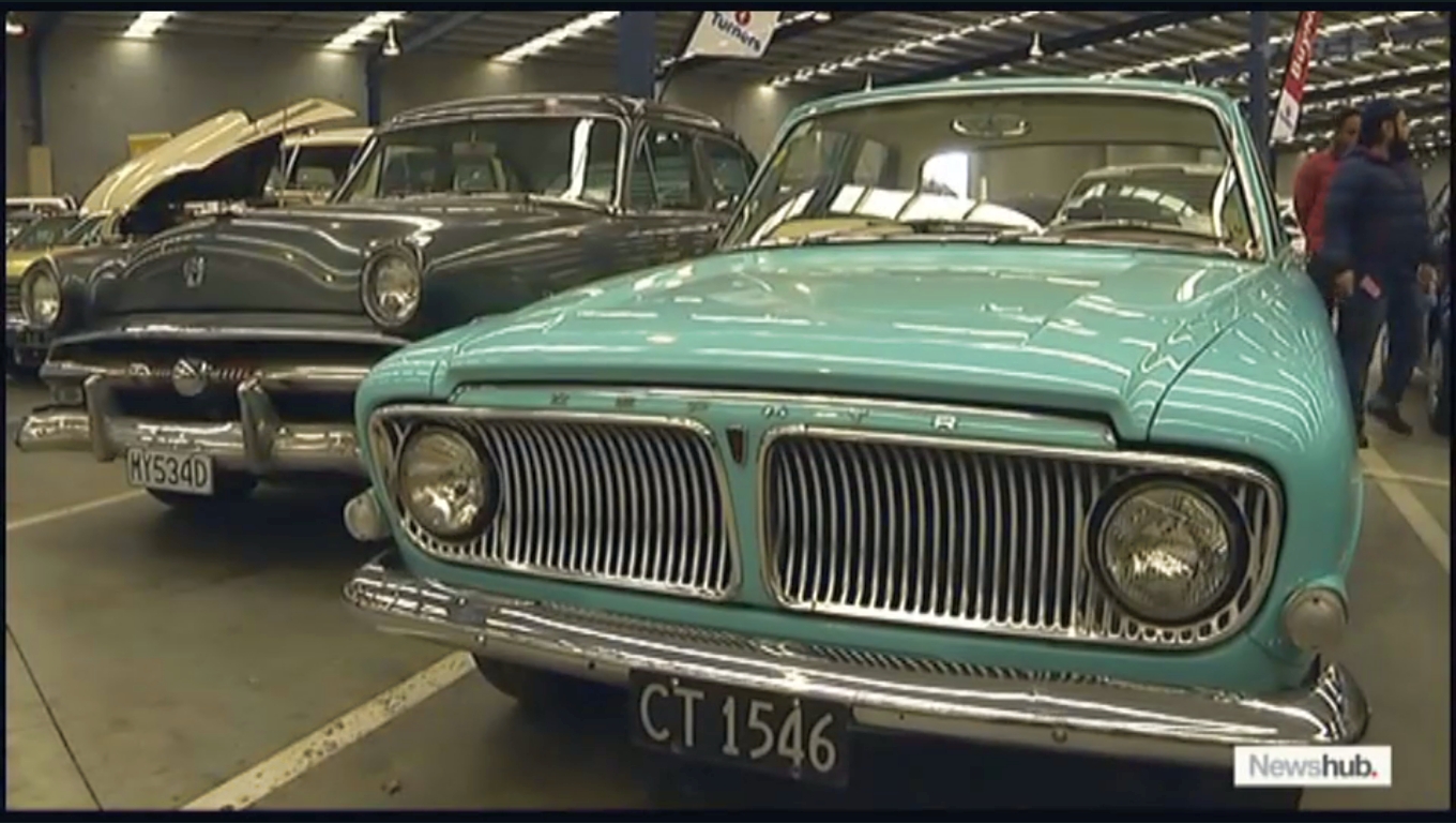transpress nz a collection of nearly 400 classic cars in Christchurch