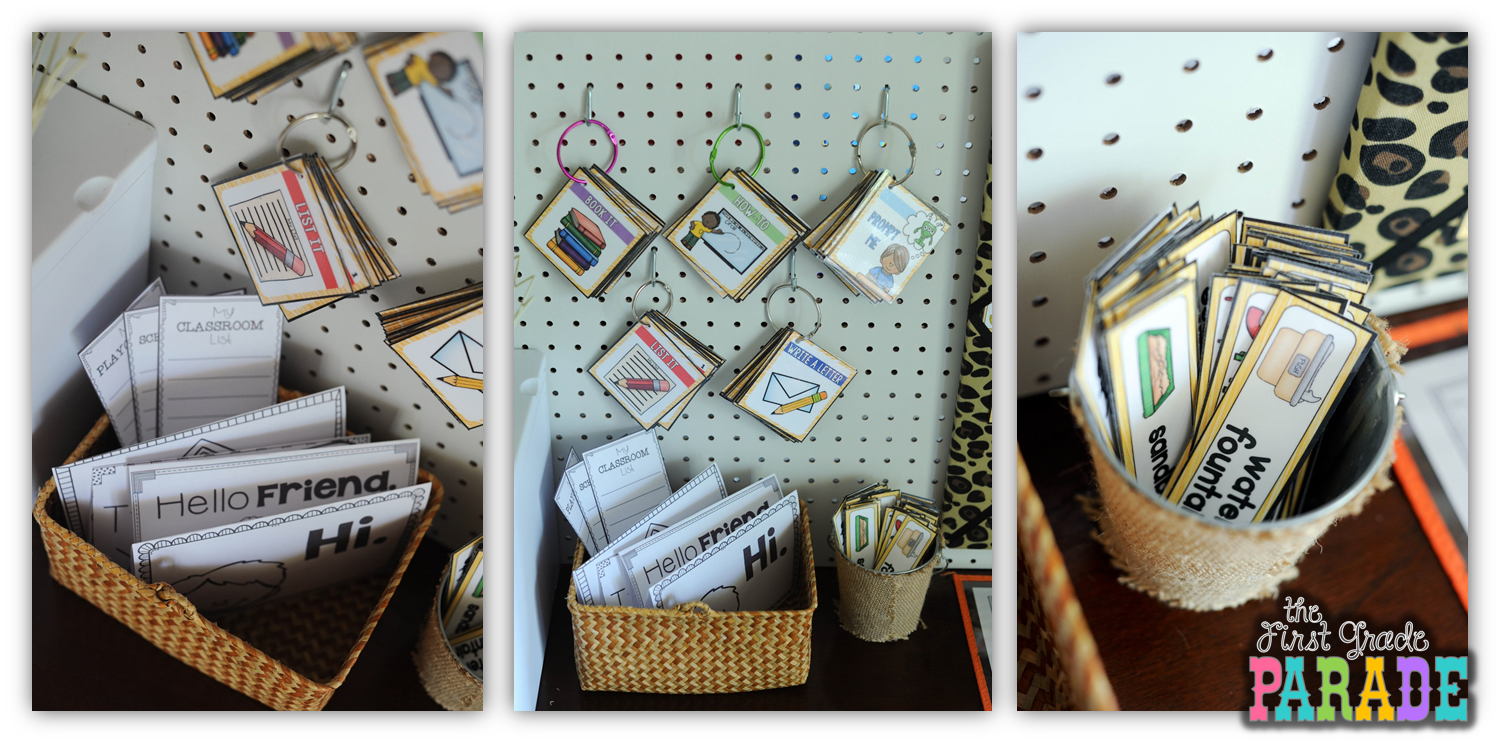 The task cards are divided up into different writing genres….lists, writing letters, prompts, making books, and writing expository pieces.