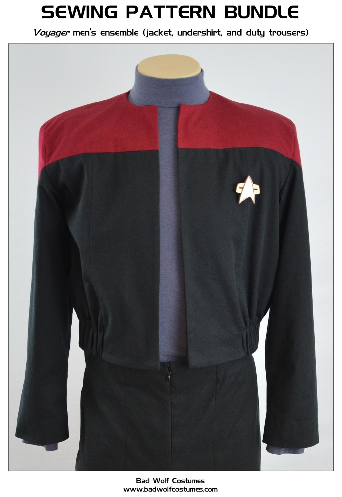 star trek voyager uniforms