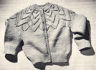 Knitting Pattern Childs Petal Cardigan