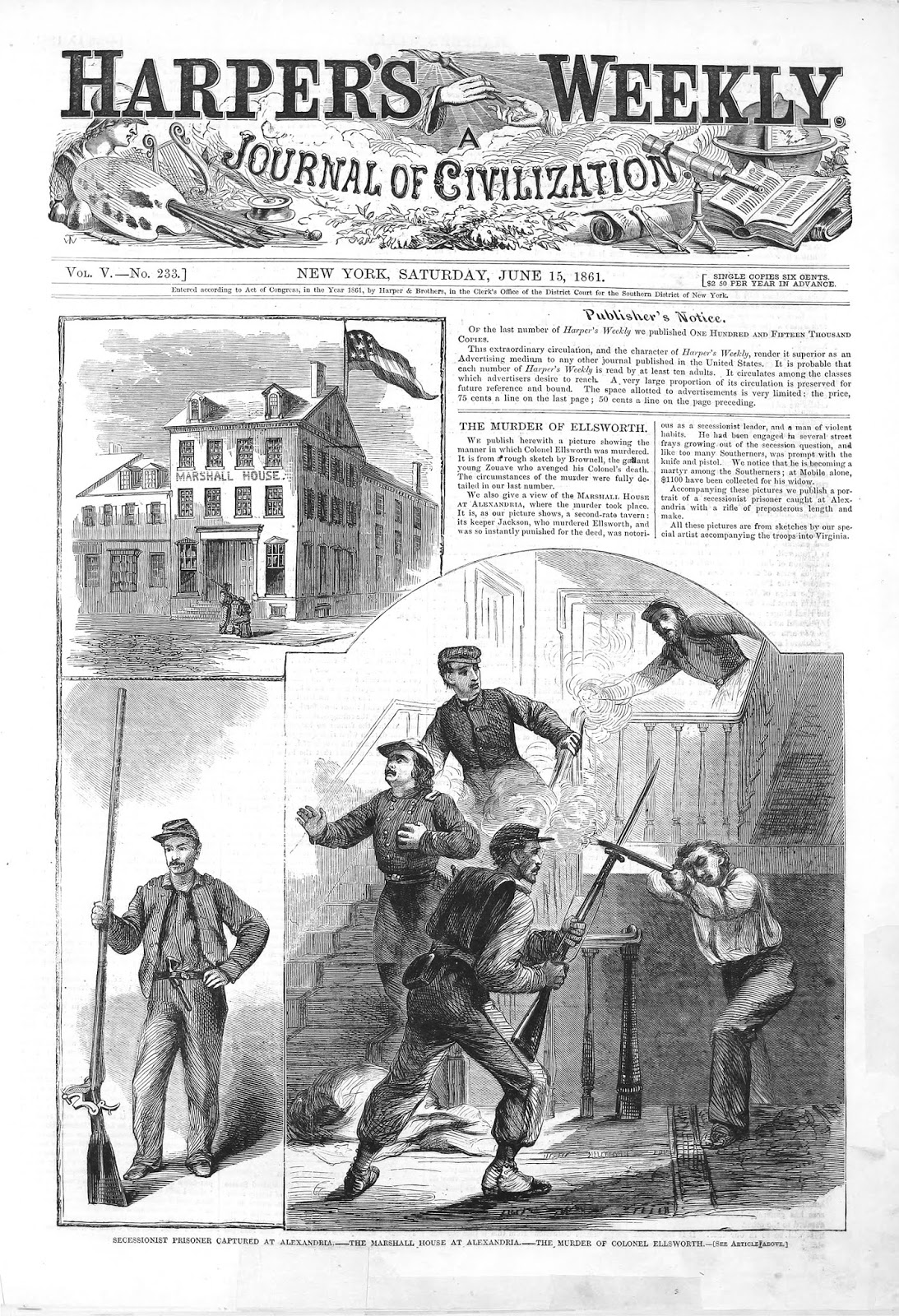 The Portrait Gallery Elmer Ellsworth