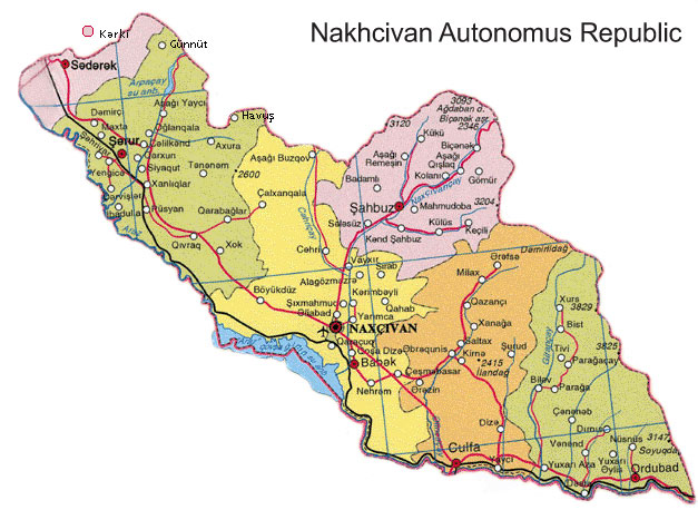 Эксклавы азербайджана