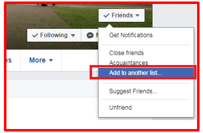 restricted friends list facebook does it work
