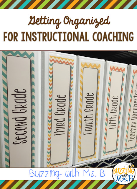Getting organized is a priority for a new instructional coach, and for a coach who's been around for a while! These tips and strategies will help you organize your materials for planning, figure out which binders you actually need, and keep your most used resources handy! #instructionalcoach #instructionalcoachingorganization Getting organized is a priority for a new instructional coach, and for a coach who's been around for a while! These tips and strategies will help you organize your materials for planning, figure out which binders you actually need, and keep your most used resources handy! #instructionalcoach #instructionalcoachingorganization