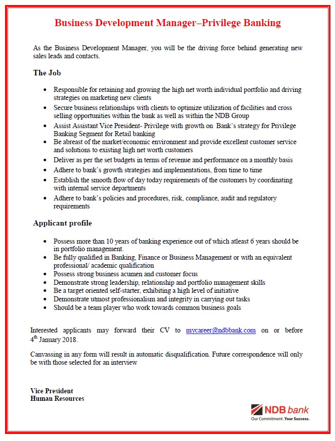 digital banking officer job description