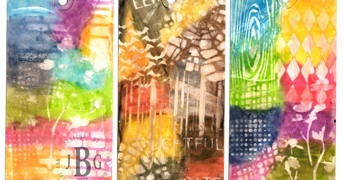 Gems Distress Crayon Gesso Fresco Technique THCC103 Day 4 Tag 2