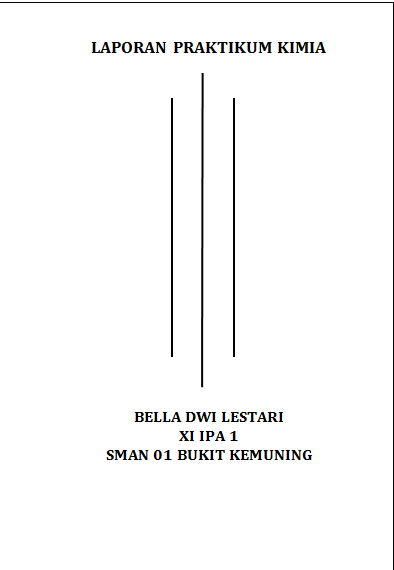 Cara Membuat Laporan Praktikum Kimia Seputar Laporan