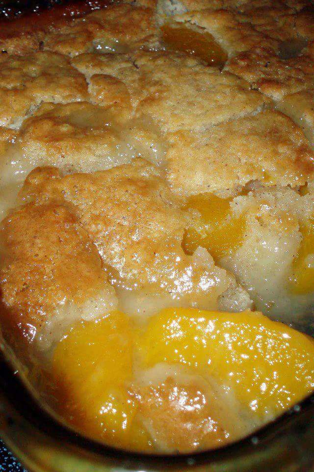 Recipe Momma PEACH COBBLER