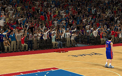 NBA 2K13 Detroit Pistons Stadium Crowd Fix Patch