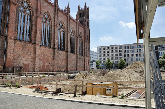 Baustelle Kronprinzengärten, Werderscher Markt, 10117 Berlin, 17.06.2013