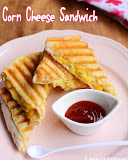 Corn cheese sandwich recipe Corn cheese sandwich recipe