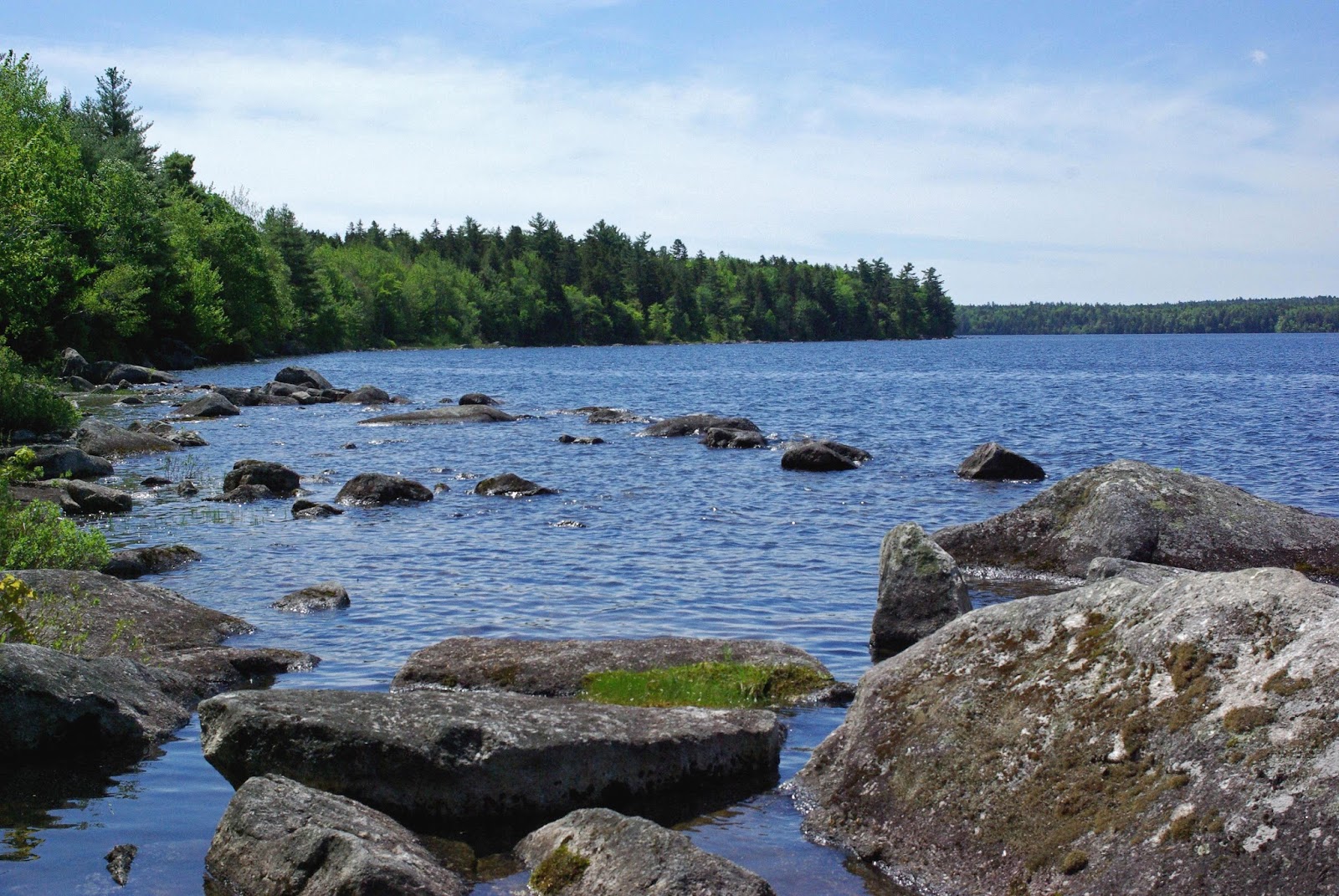 Hiking in Maine with Kelley 5/31/16 Branch Lake