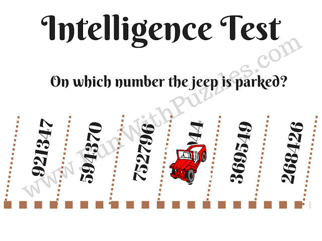 Intelligence Test Intelligence Test